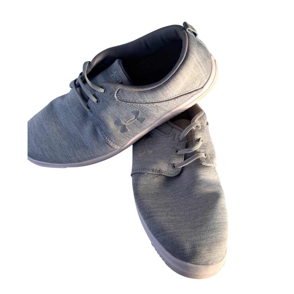Under Armour Street Encounter IV Mens Gray Canvas Sneakers 3000029-105 Size 11